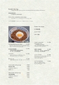 長寿庵指宿店MENU English 中国語　韓国語　日本語